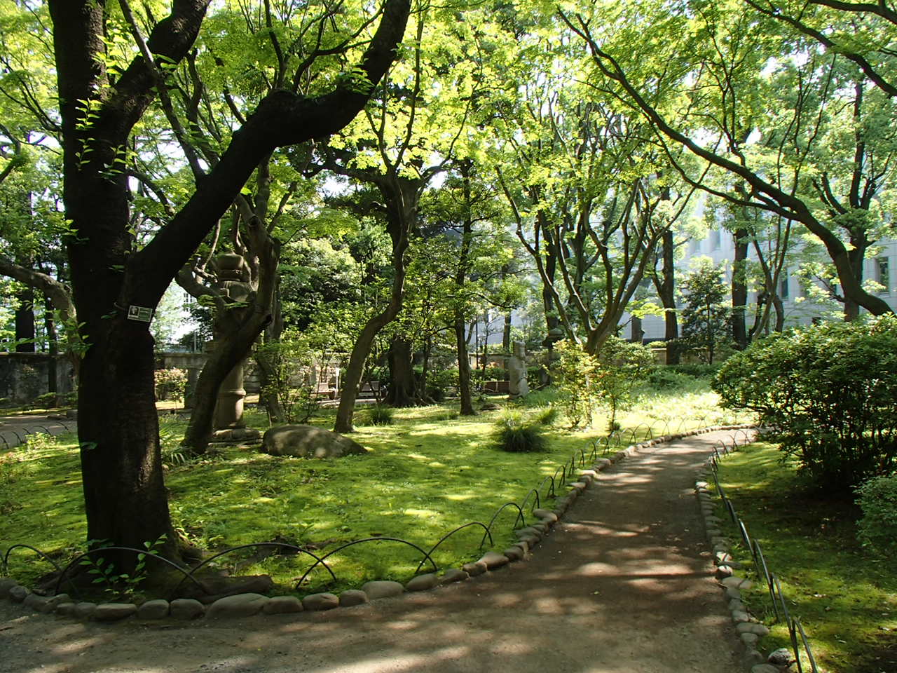 高橋是清翁記念公園の風景