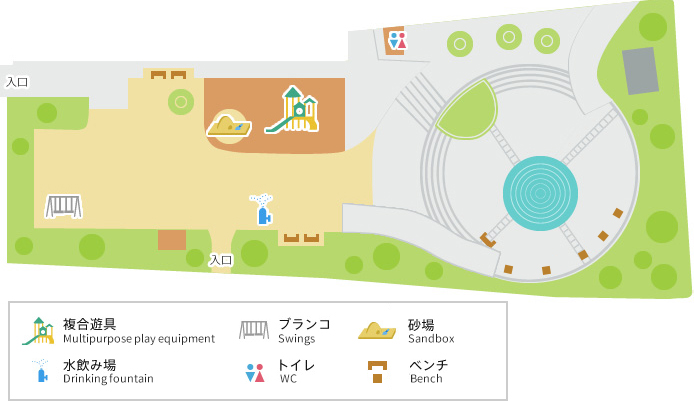 青山公園の施設情報