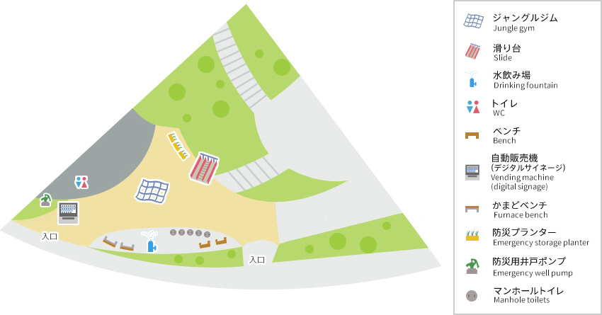 桑田記念児童遊園の施設情報